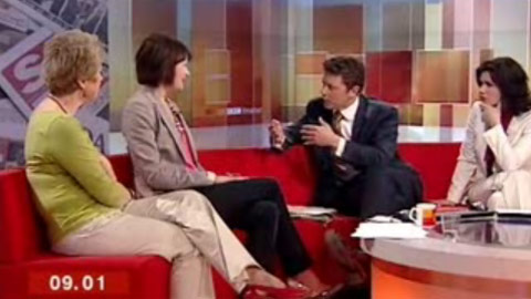 Talk to The Press' appearance on BBC Breakfast Image